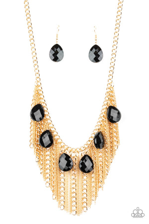 Paparazzi Accessories Vixen Conviction - Gold