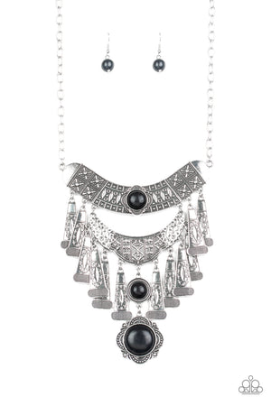 Paparazzi Accessories Sahara Royal - Black