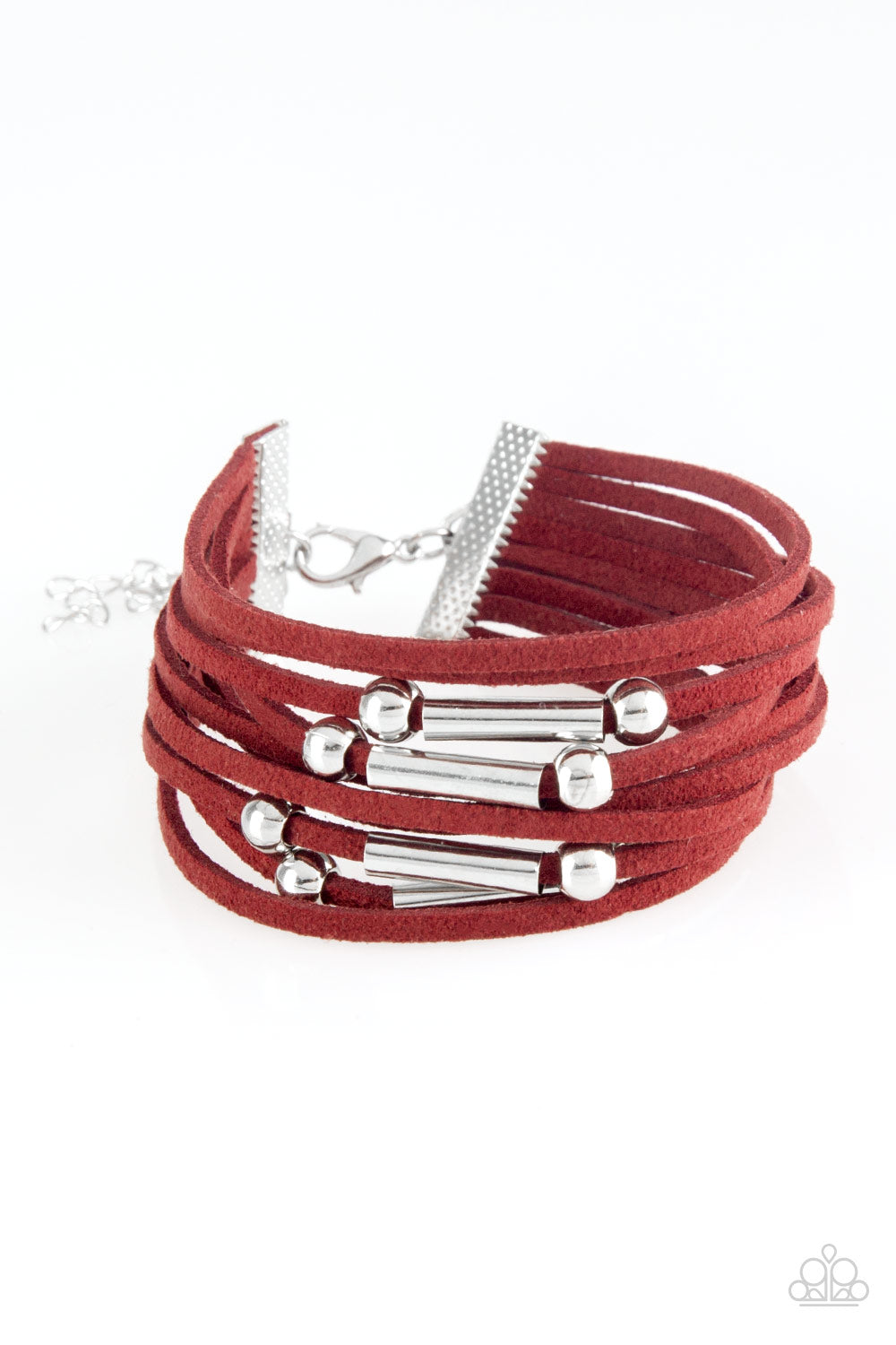 Back To BACKPACKER - Red Paparazzi Accessories