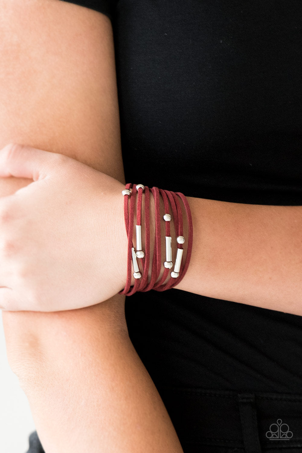 Back To BACKPACKER - Red Paparazzi Accessories