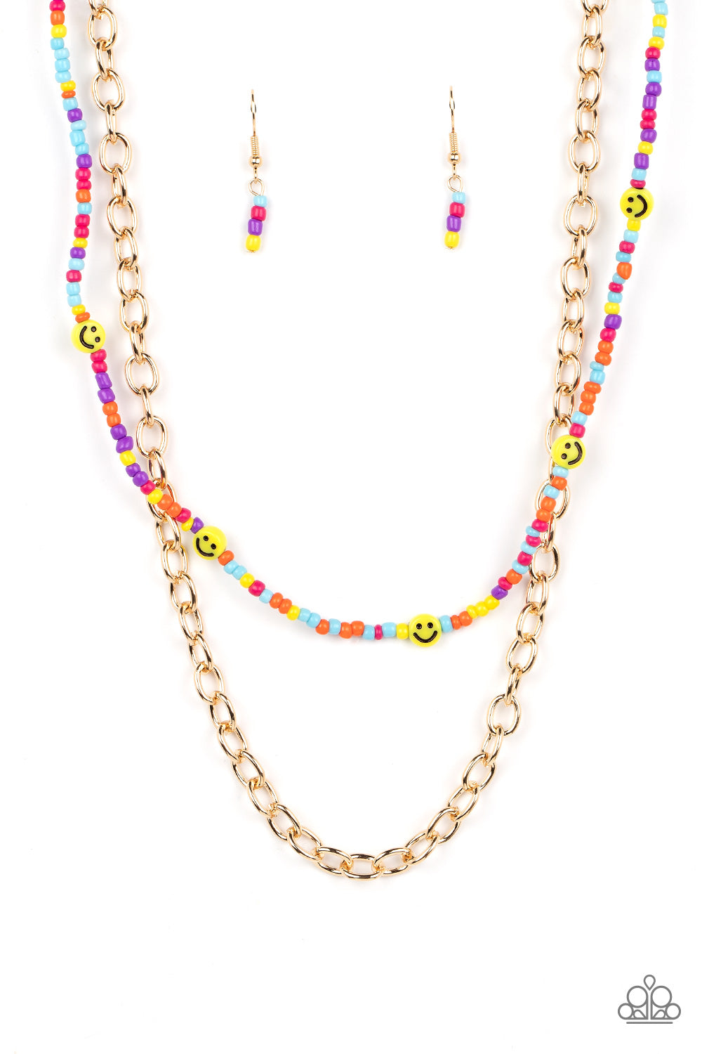 Happy Looks Good on You Paparazzi Accessoried - Multi