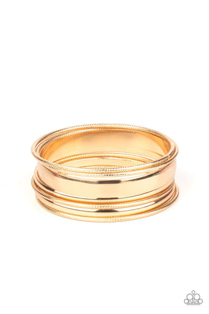 Sahara Shimmer - Gold Paparazzi