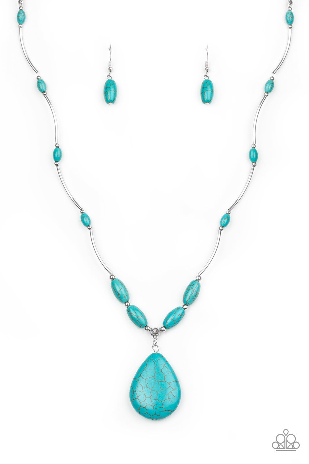 Explore The Elements - Blue Paparazzi Accessories