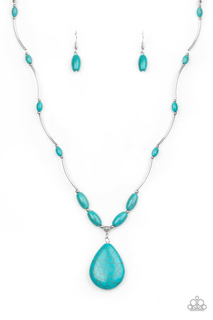 Explore The Elements - Blue Paparazzi Accessories