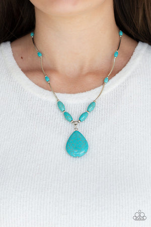 Explore The Elements - Blue Paparazzi Accessories