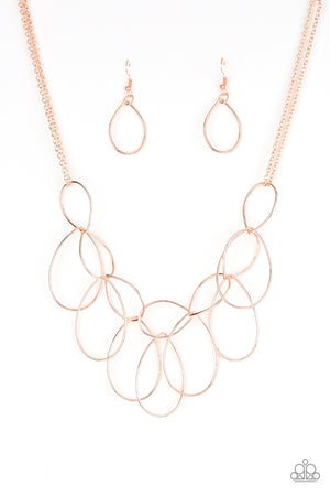Top-TEAR Fashion - Rose Gold Paparazzi