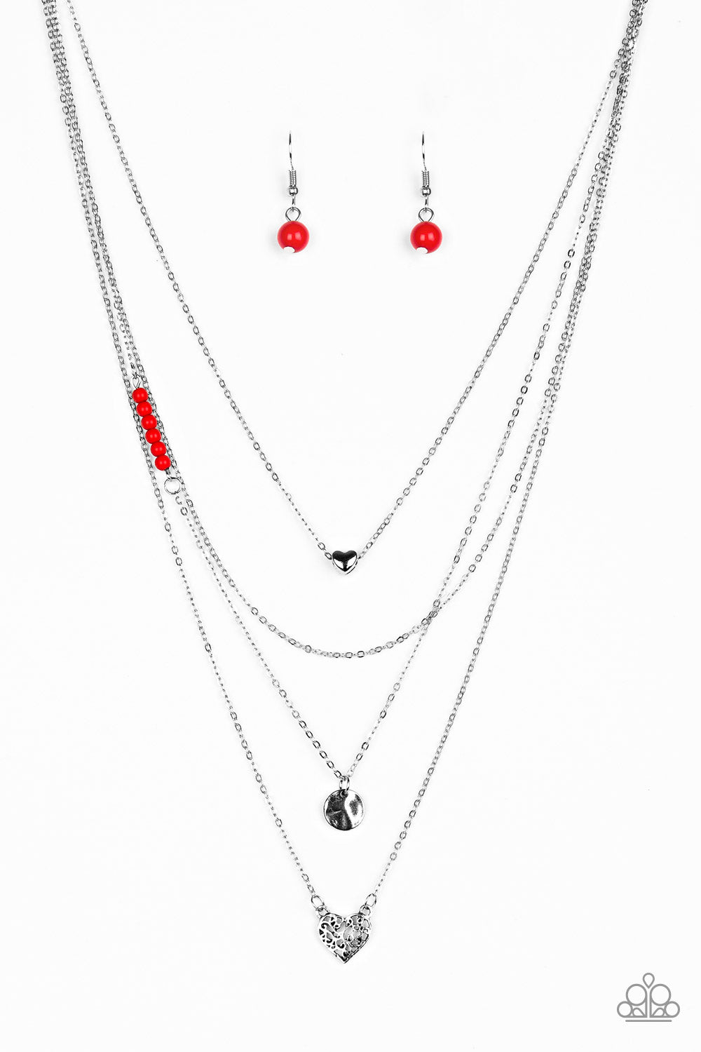 Gypsy Heart - Red Paparazzi Accessories