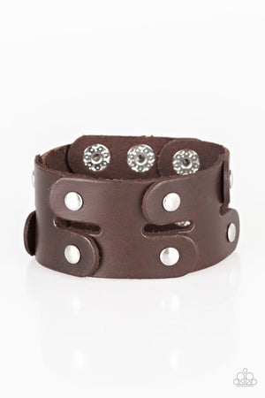 Downright Desperado - Brown Paparazzi Accessories