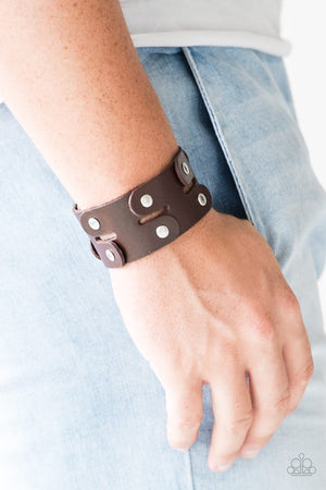 Downright Desperado - Brown Paparazzi Accessories