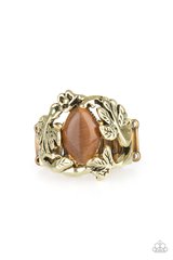Paparazzi Accessories Tropical Flora - Brass