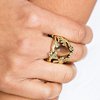 Paparazzi Accessories Tropical Flora - Brass