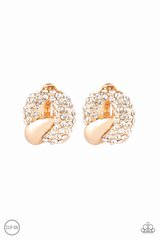 Definitely Date Night - Gold Paparazzi Accessories