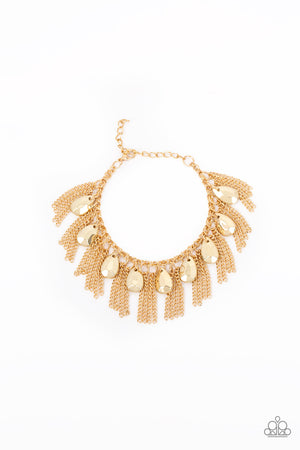 Brag Swag - Gold Paparazzi Accessories