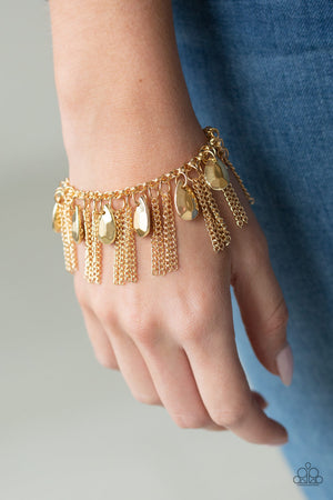 Brag Swag - Gold Paparazzi Accessories