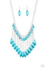 Venturous Vibes - Blue Paparazzi Accessories