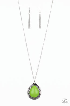 Chroma Courageous - Green Paparazzi Accessories