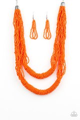 Paparazzi Accessories Right As RAINFOREST - Orange