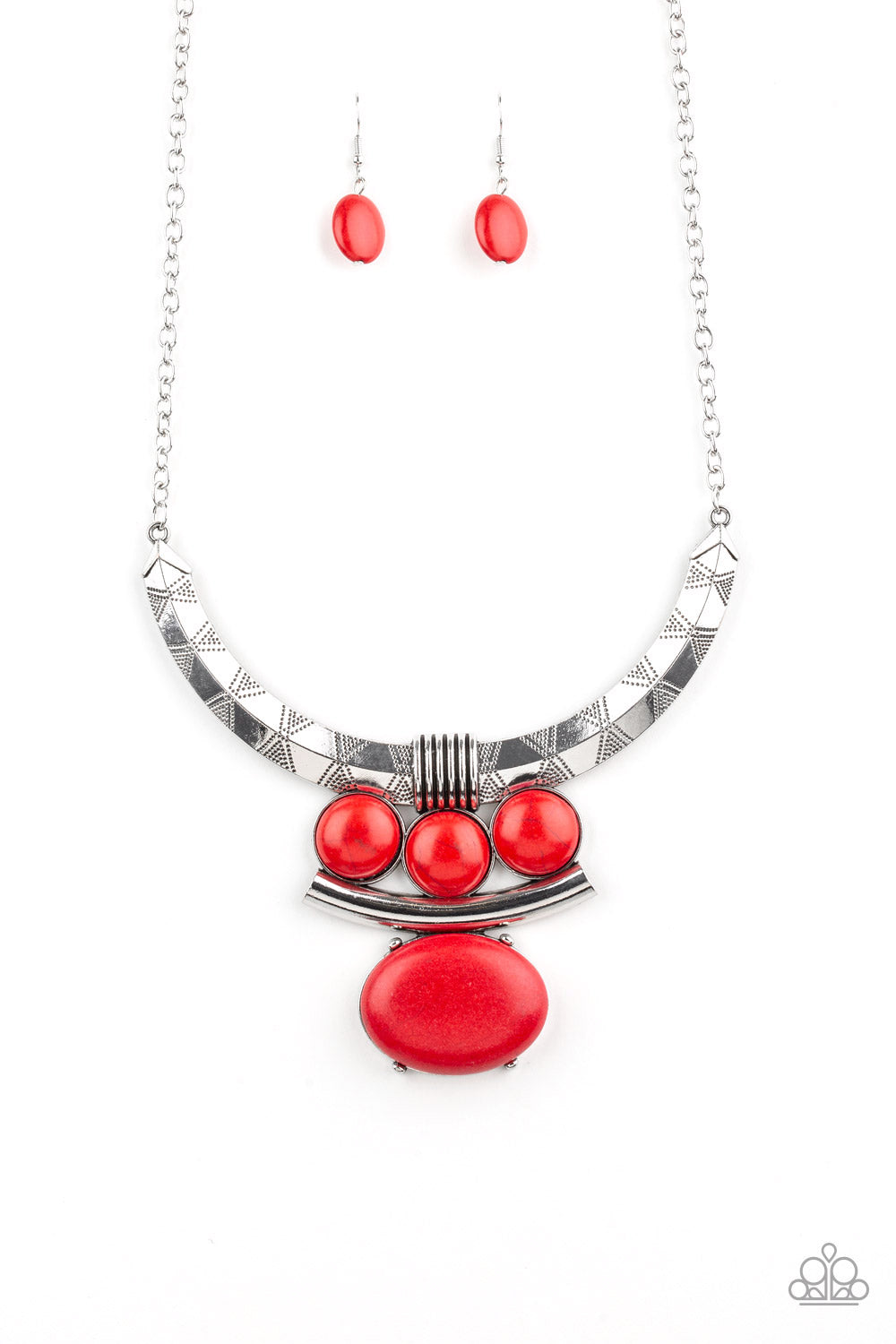 Paparazzi Accessories   Commander In CHIEFETTE - Red