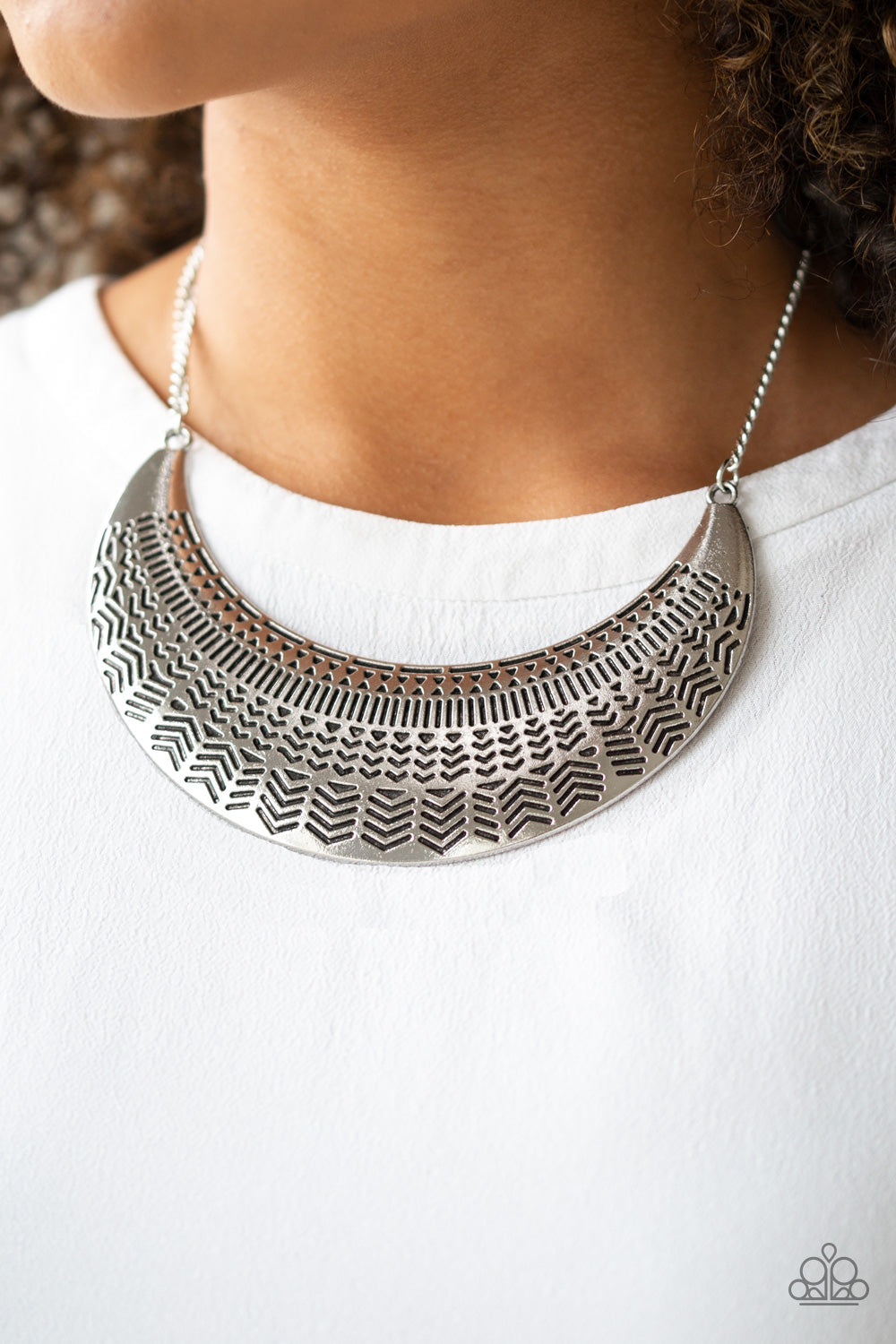 Large As Life - Silver Paparazzi Accessories