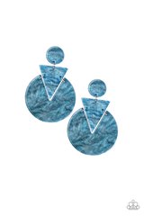 Paparazzi Accessories Head Under WATERCOLORS - Blue