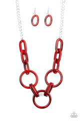 Paparazzi Accessories Turn Up The Heat - Red