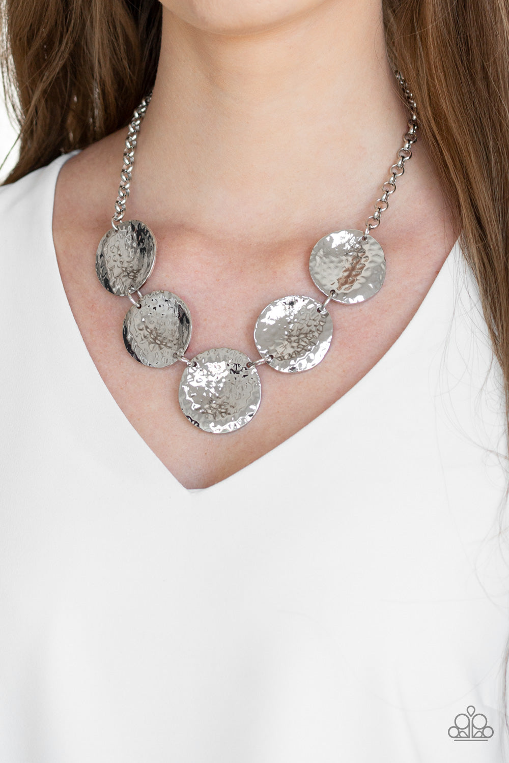 Paparazzi Accessories  First Impressions - Silver