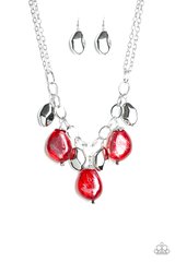 Paparazzi Accessories Looking Glass Glamorous - Red