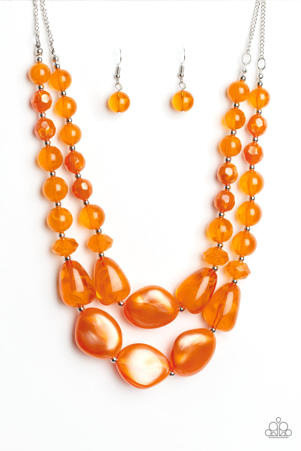 Beach Glam - Orange Paparazzi Accessories