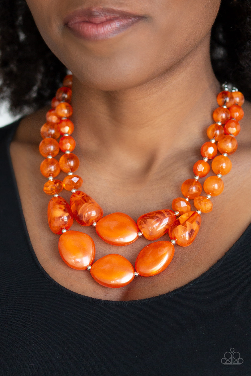 Beach Glam - Orange Paparazzi Accessories