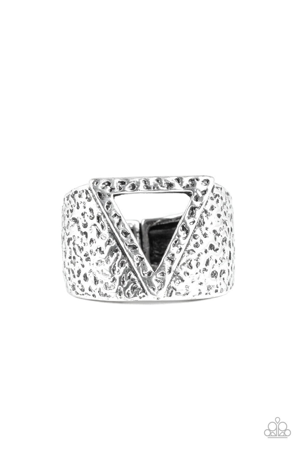 Triathlon - Silver Paparazzi Accessories