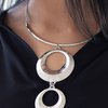 Egyptian Eclipse - Silver Paparazzi Accessories
