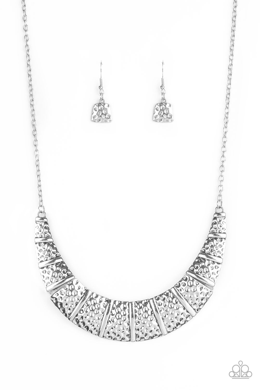 Metallic Mechanics - Silver Paparazzi Accessories