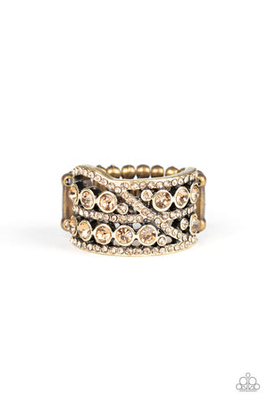 Paparazzi Accessories Elegant Effervescence - Brass