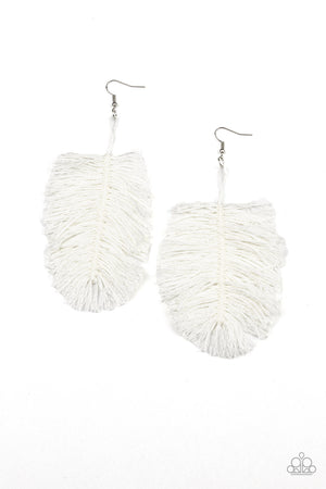 Paparazzi Accessories Hanging by a Thread - White