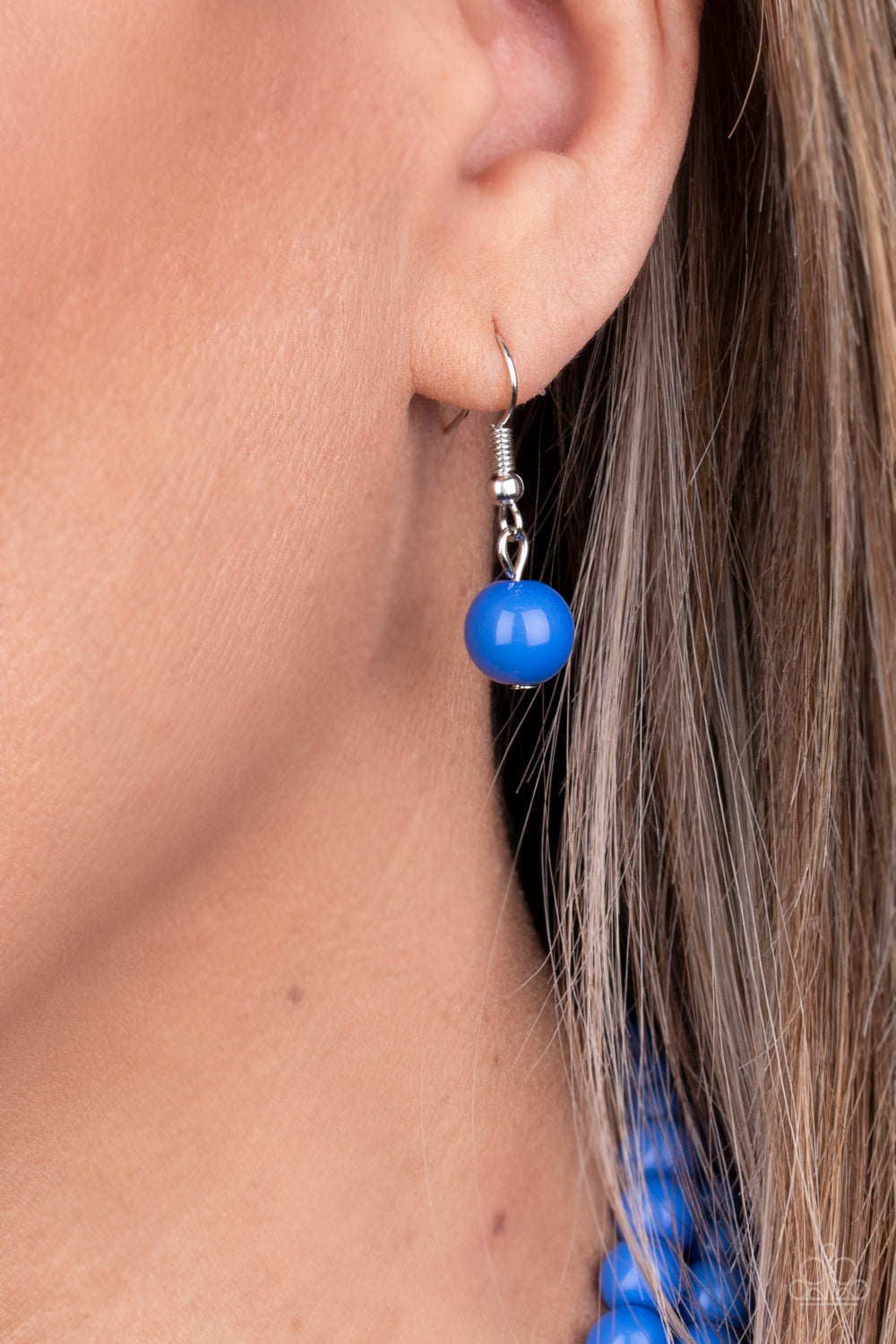 Beach Bauble - Blue Paparazzi Accessories