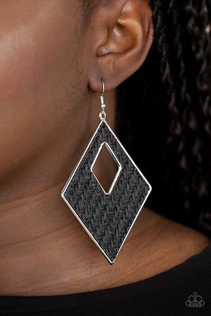 Woven Wanderer - Black Paparazzi Accessories