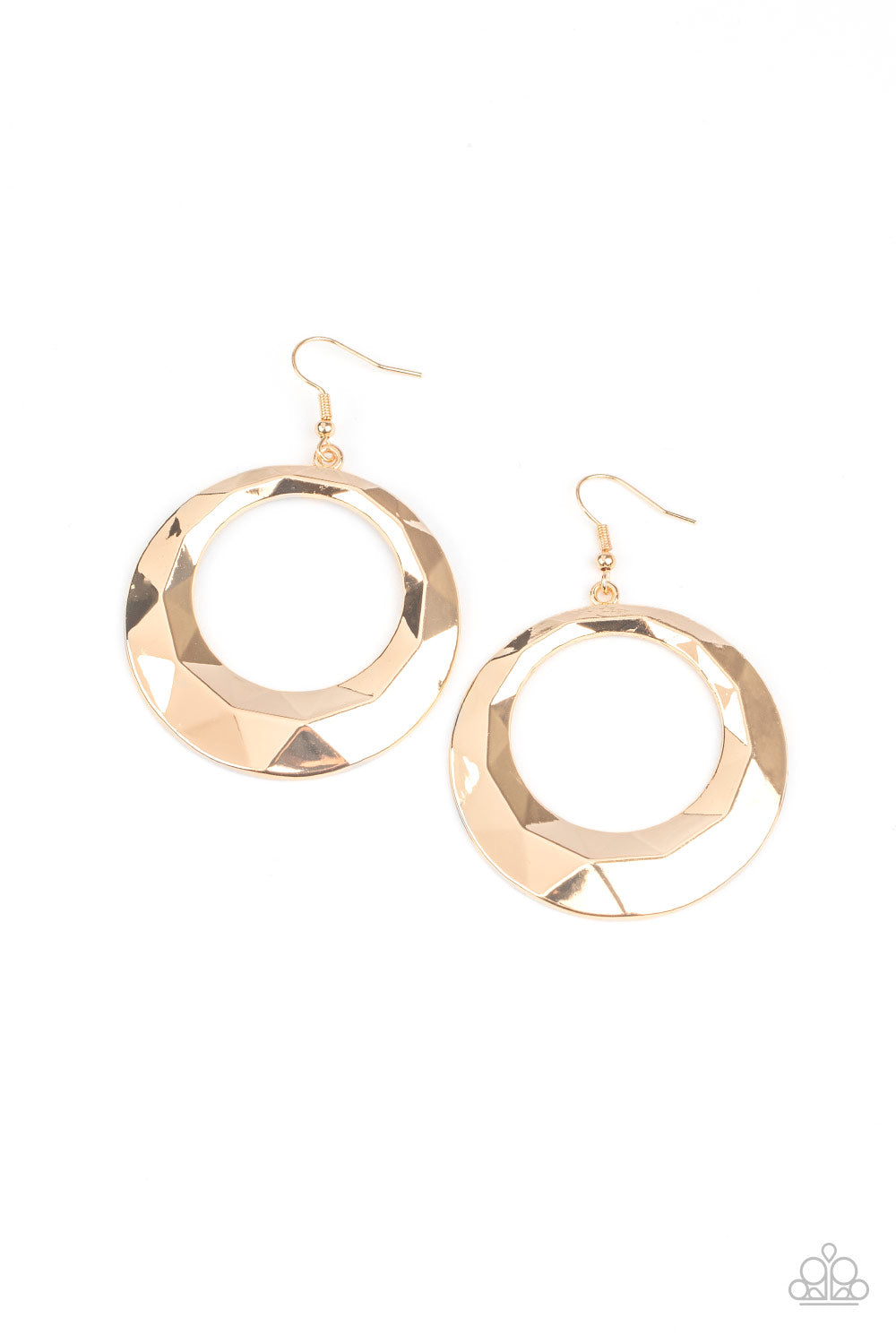 Fiercely Faceted - Gold Paparazzi