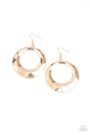 Fiercely Faceted - Gold Paparazzi