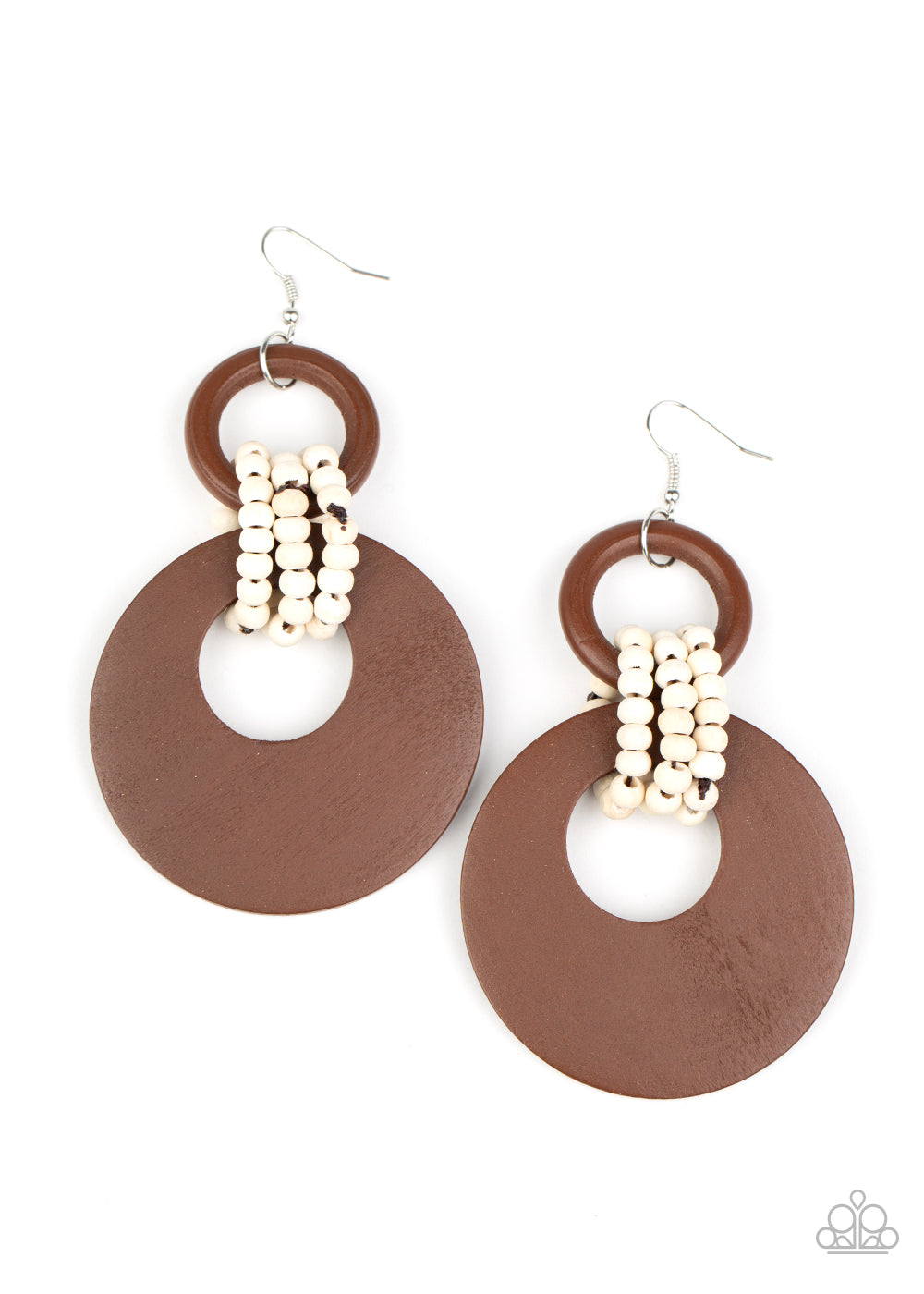 Beach Day Drama - Brown Paparazzi Accessories