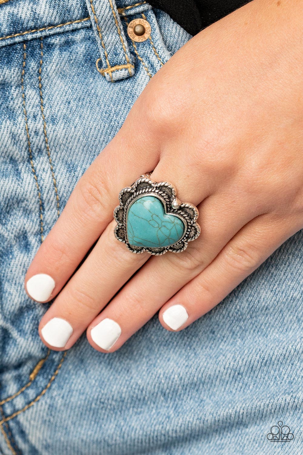 Desert Desire - Blue Paparazzi Accessories