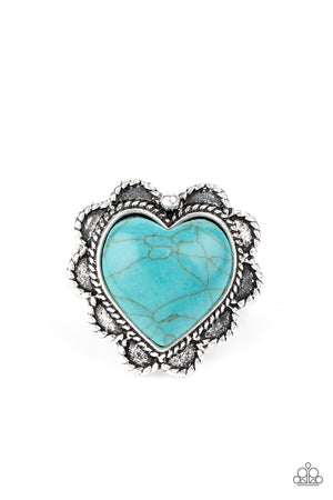 Desert Desire - Blue Paparazzi Accessories