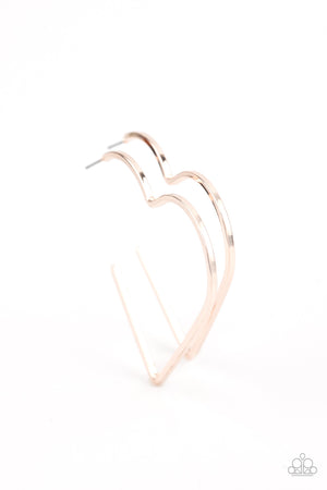 I HEART a Rumor - Rose Gold Paparazzi Accessories