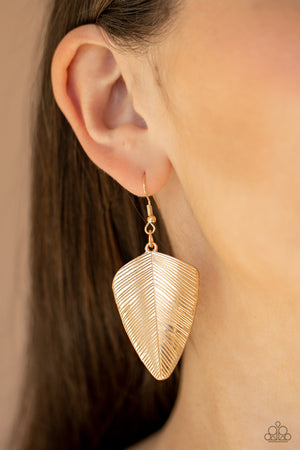 One Of The Flock - Gold Paparazzi Accessories
