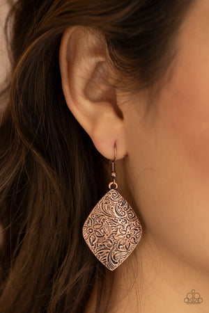 Flauntable Florals - Copper Paparazzi Accessories