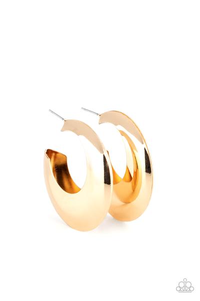 Chic CRESCENTO- Gold Paparazzi Accessories
