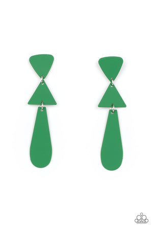 Retro Redux Green Paparazzi Accessories