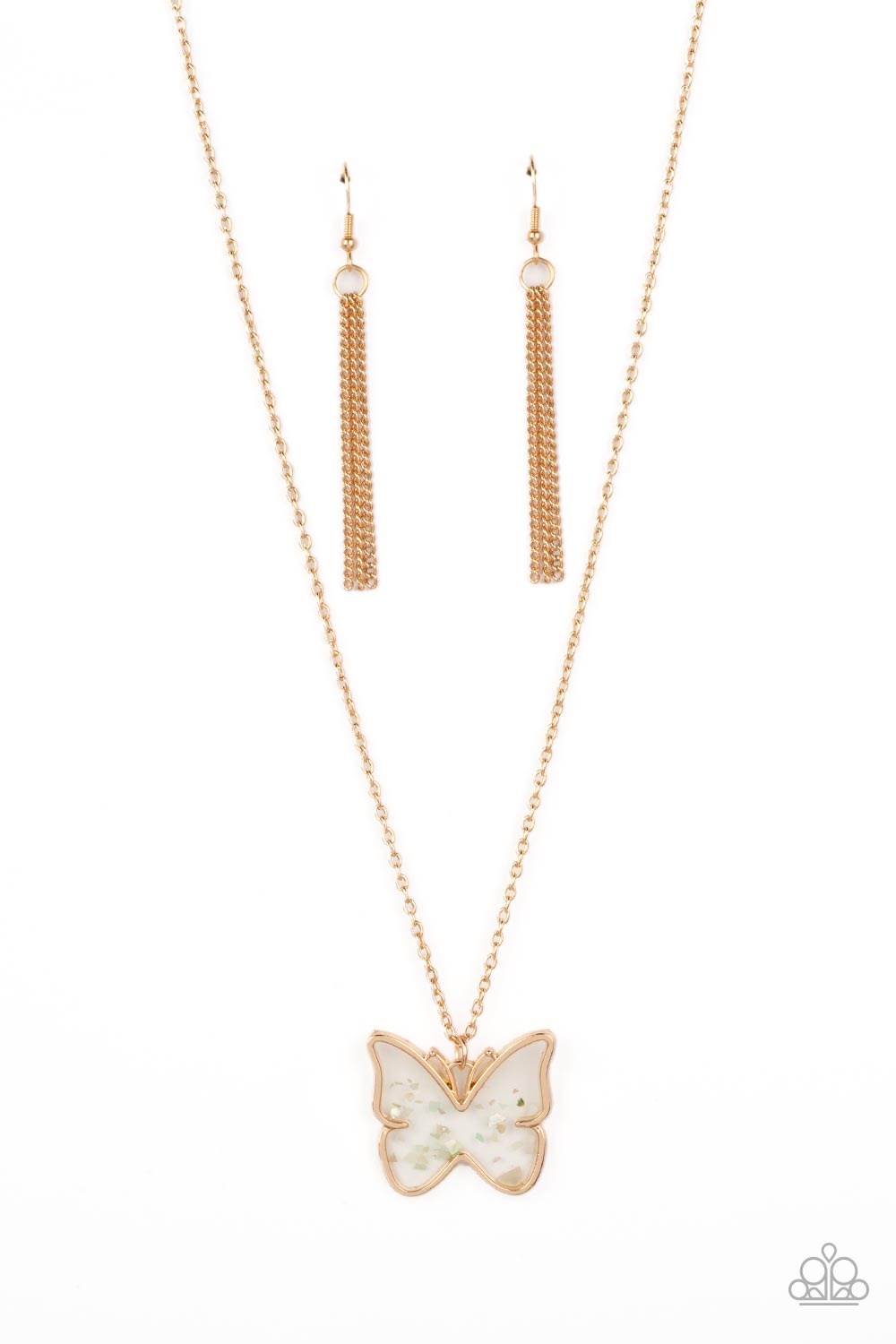 Paparazzi Accessories Gives Me Butterflies-Gold