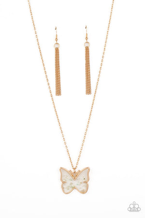 Paparazzi Accessories Gives Me Butterflies-Gold