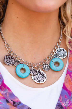 Paparazzi Accessories Western Zen - Blue