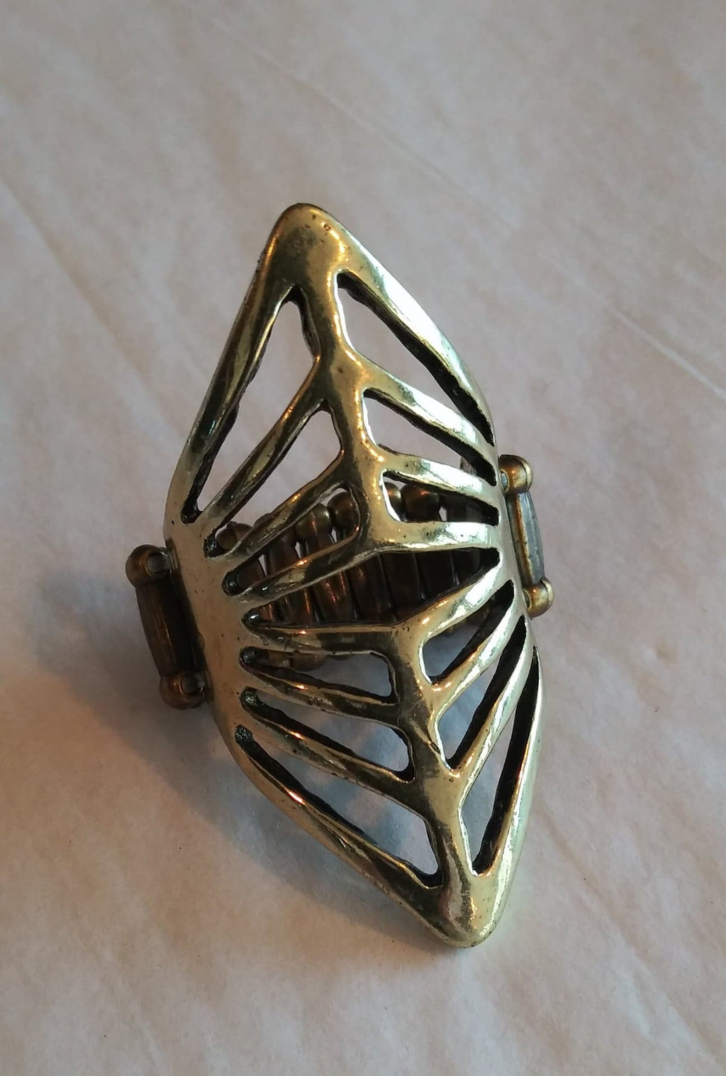 Deco Defender- Brass Paparazzi Accessories